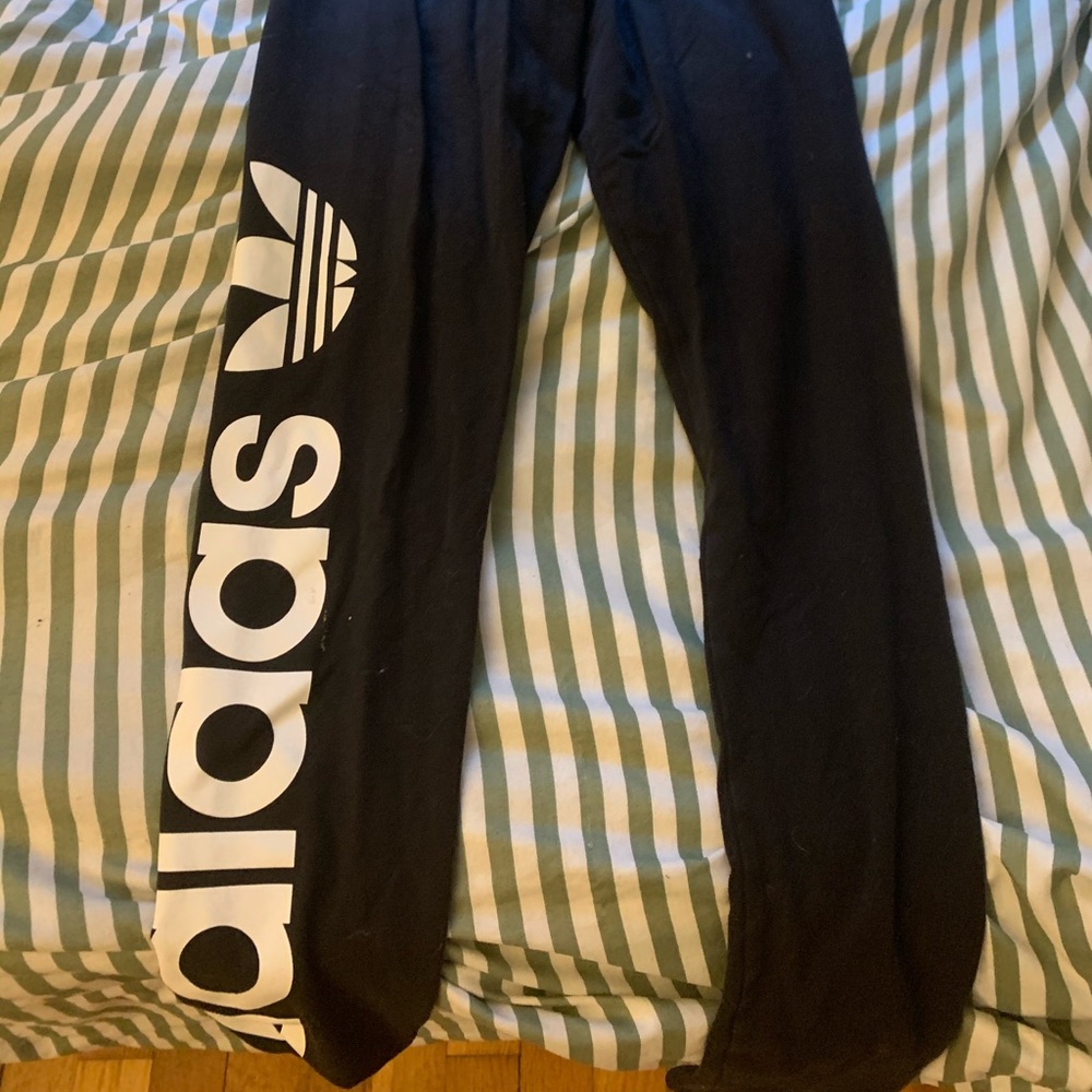 XS black adidas leggings